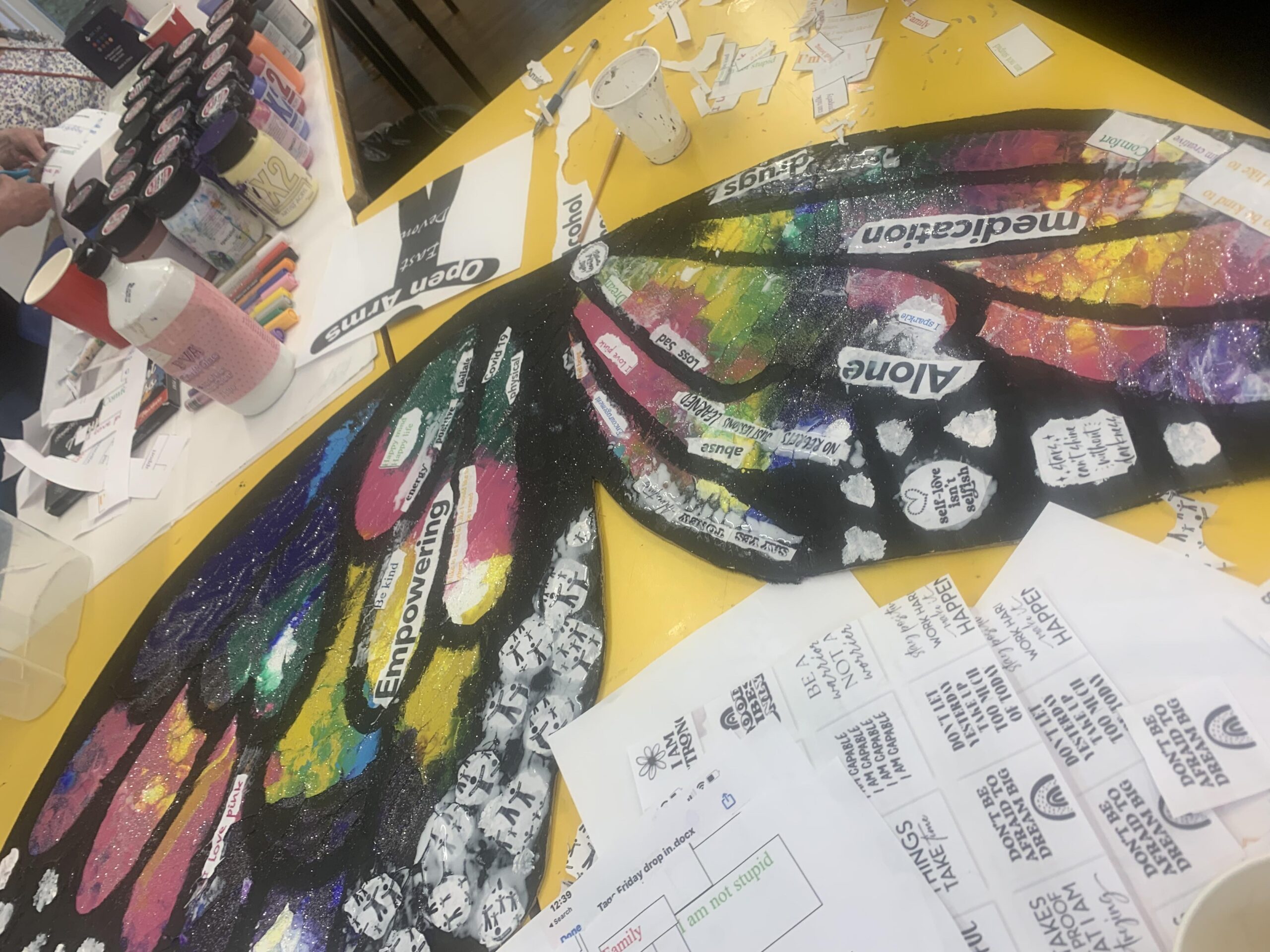 Butterfly arts and craft